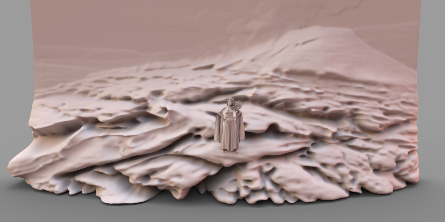2.5D Scenes - Lava Fields 1 - DAZ Studio - Dreamlight 3D Store