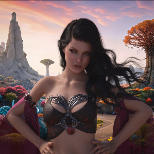 Video Backgrounds - Alien Planet 1 - DAZ Studio