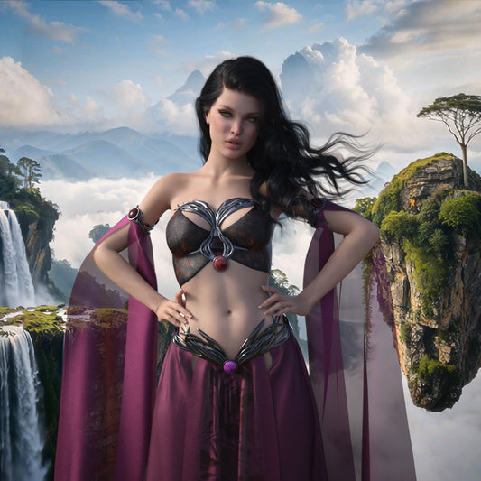 Video Backgrounds - Floating Islands 2 - DAZ Studio