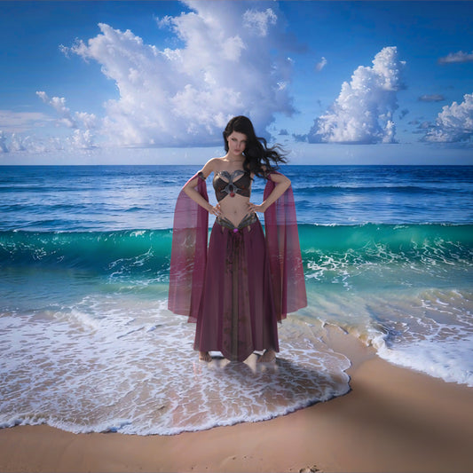 Video Backgrounds - Beach Waves 1 - DAZ Studio