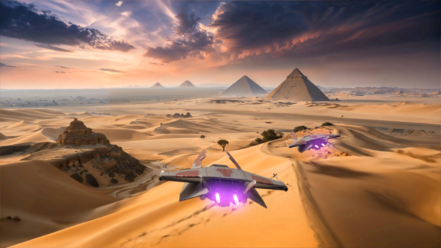 Video Backgrounds - Desert Dunes 1 - DAZ Studio