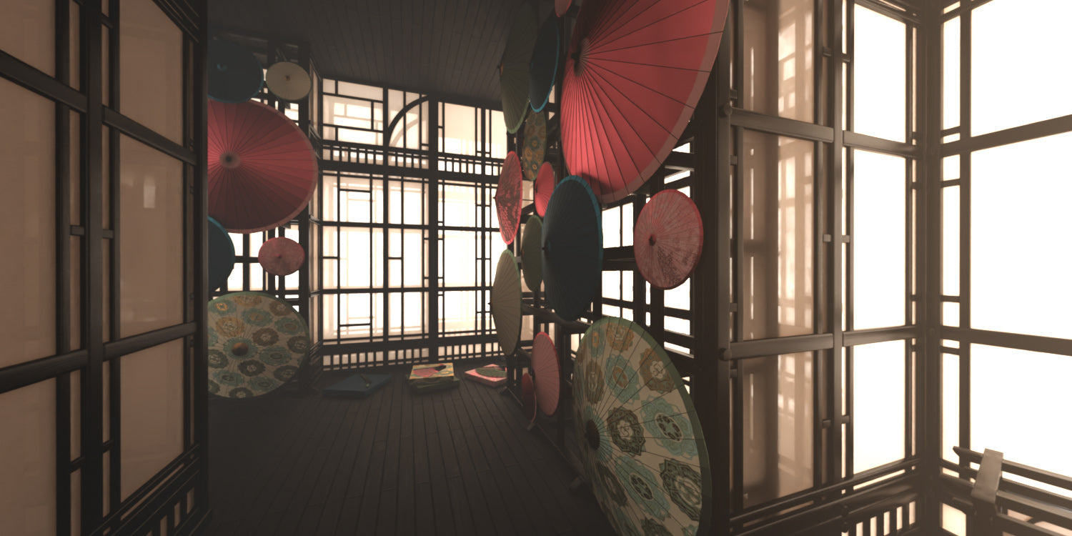 Hot HDRI Sets - Japanese Photoshoot - DAZ Studio - Dreamlight 3D Store