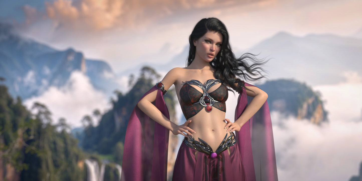 Magical Backgrounds 2 Floating Islands - DAZ Studio