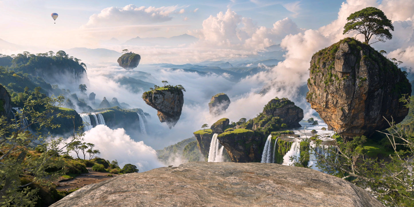 Magical Backgrounds 2 Floating Islands - DAZ Studio