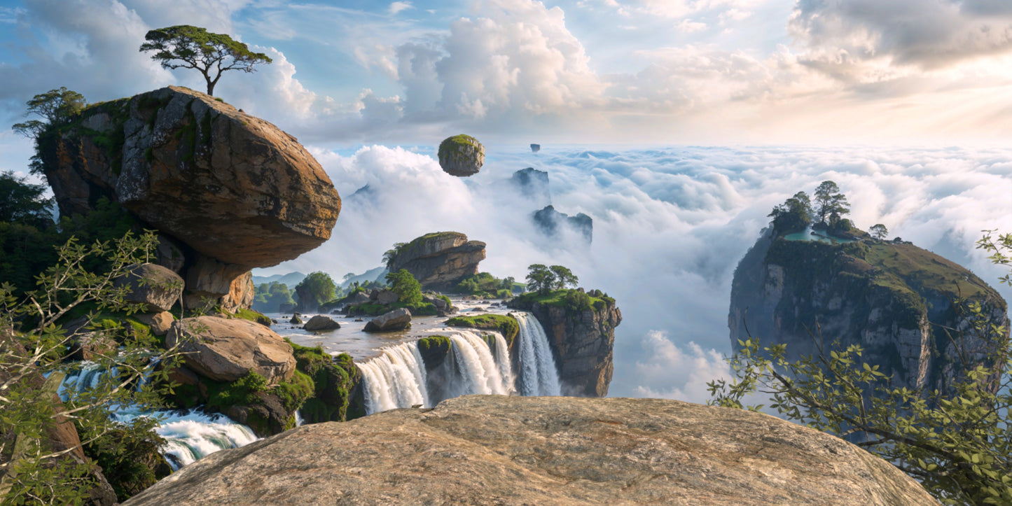 Magical Backgrounds 2 Floating Islands - DAZ Studio