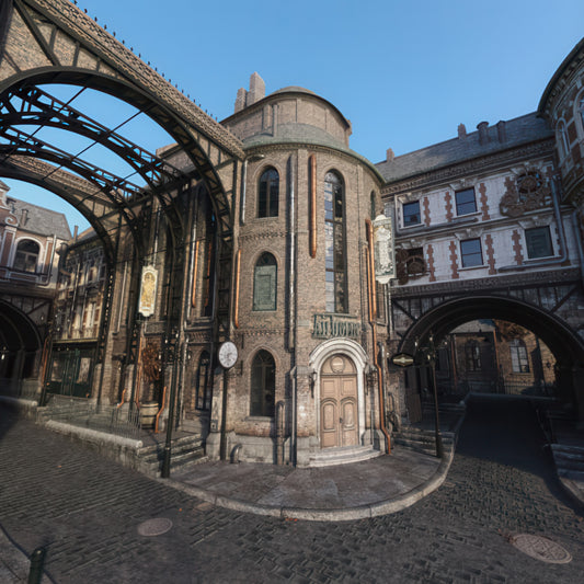 Hot HDRI Sets - Steampunk Streets - DAZ Studio - Dreamlight 3D Store