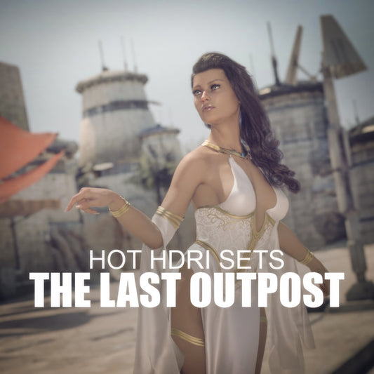 Hot HDRI Sets - The Last Outpost - DAZ Studio - Dreamlight 3D Store