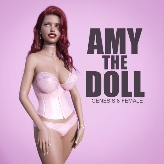 Amy The Doll - Genesis 8 Female - DAZ Studio - Dreamlight 3D Store