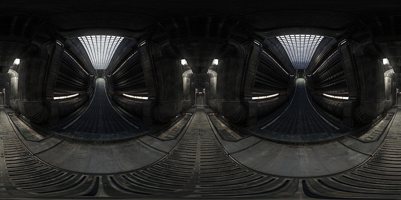 Hot HDRI Sets - Alien Corridor - DAZ Studio - Dreamlight 3D Store