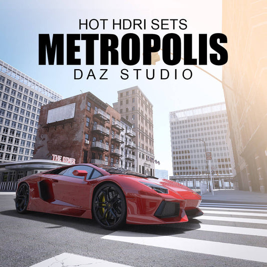 Hot HDRI Sets - Metropolis - DAZ Studio - Dreamlight 3D Store