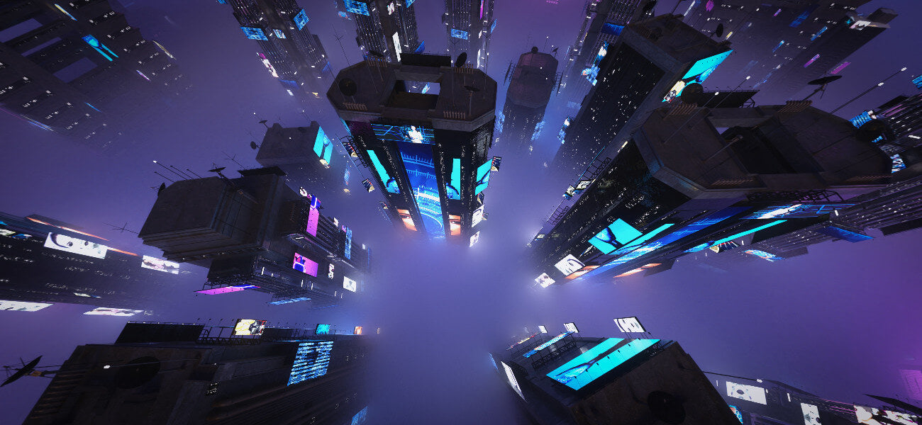 Hot HDRI Sets - Aerial City - DAZ Studio - Dreamlight 3D Store