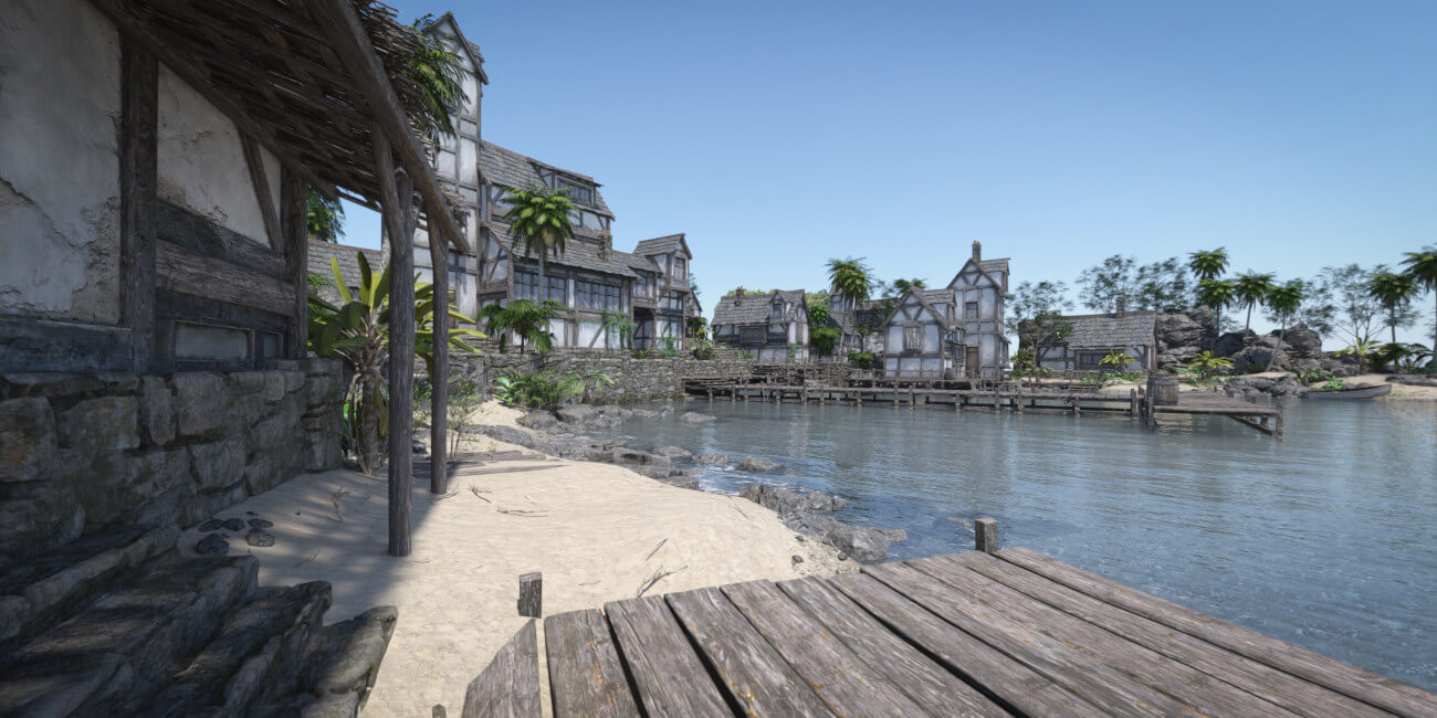 Hot HDRI Sets - Secret Pirates Cove - DAZ Studio - Dreamlight 3D Store