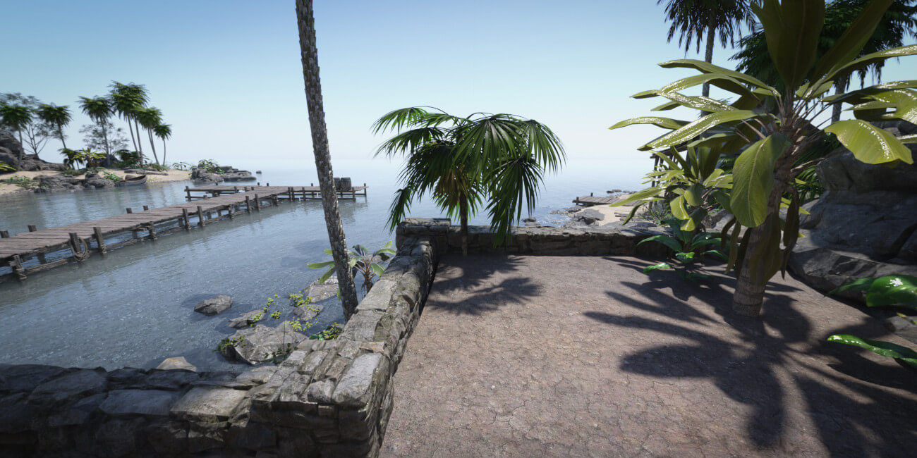 Hot HDRI Sets - Secret Pirates Cove - DAZ Studio - Dreamlight 3D Store