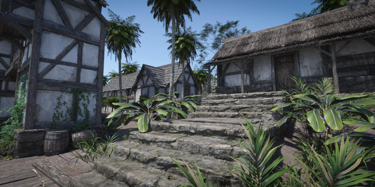 Hot HDRI Sets - Secret Pirates Cove - DAZ Studio - Dreamlight 3D Store