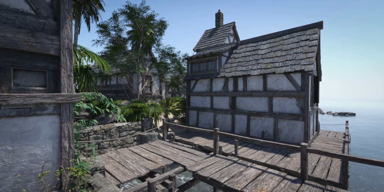 Hot HDRI Sets - Secret Pirates Cove - DAZ Studio - Dreamlight 3D Store