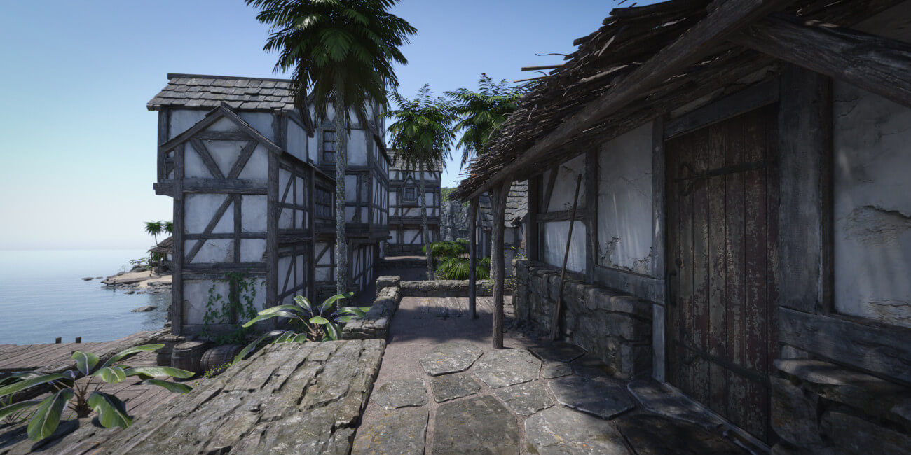 Hot HDRI Sets - Secret Pirates Cove - DAZ Studio - Dreamlight 3D Store