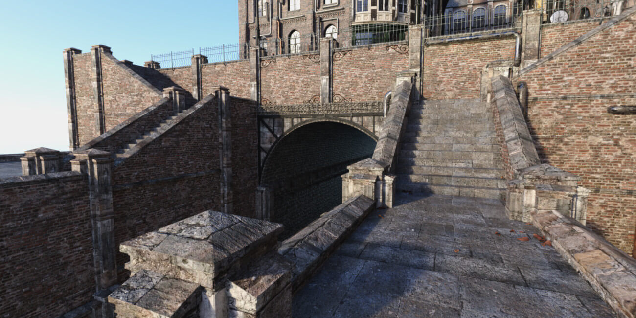 Hot HDRI Sets - Steampunk Streets - DAZ Studio - Dreamlight 3D Store