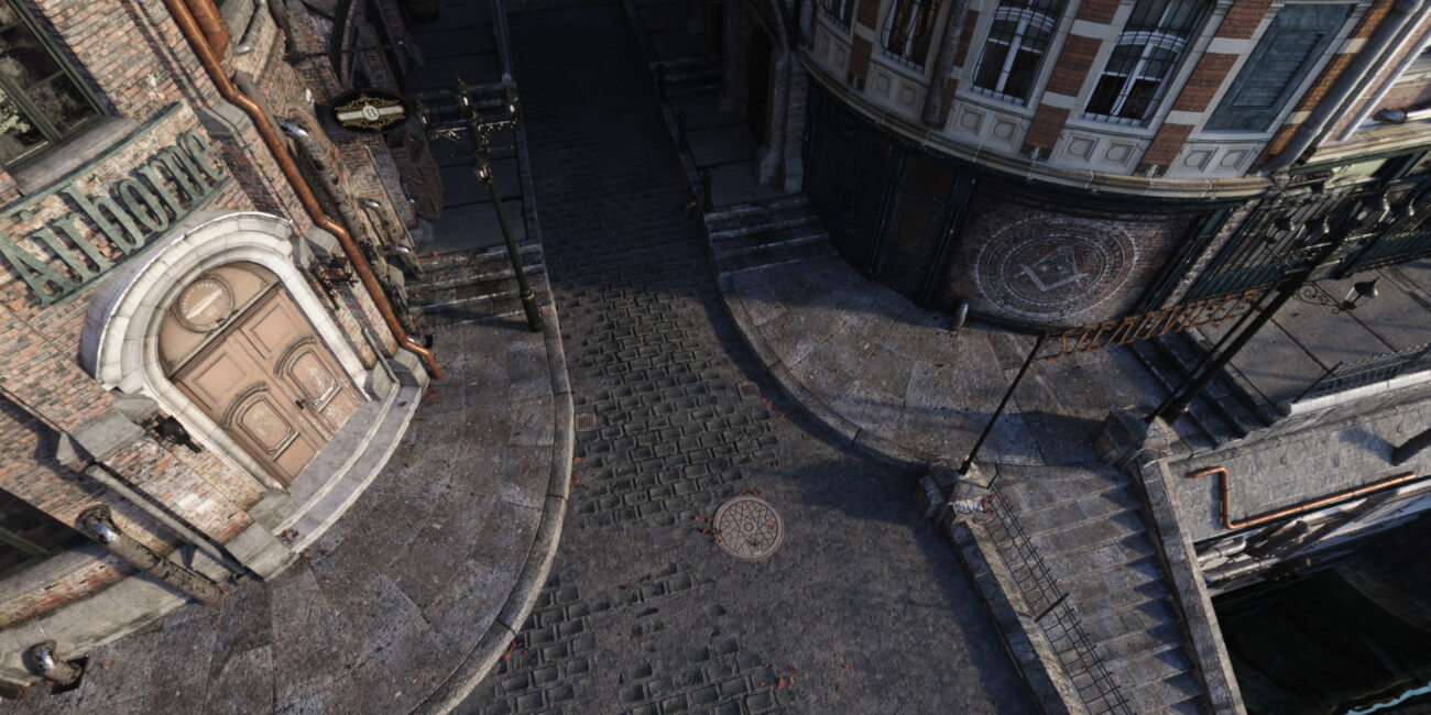 Hot HDRI Sets - Steampunk Streets - DAZ Studio - Dreamlight 3D Store