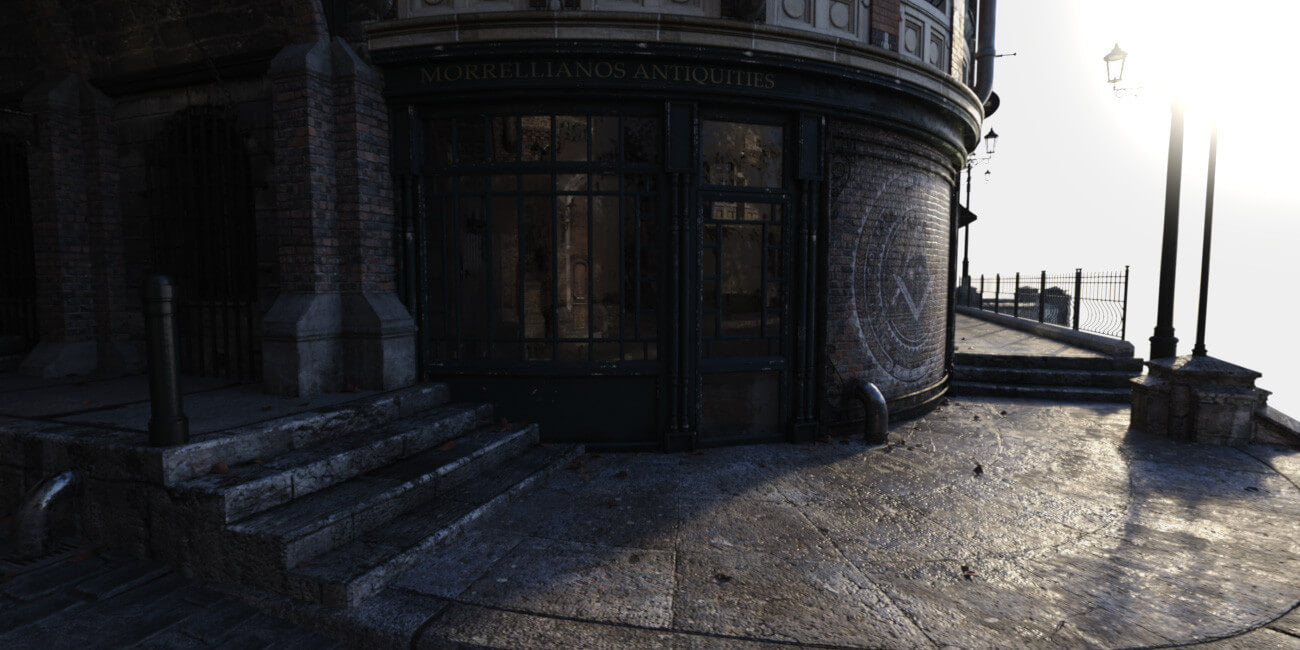 Hot HDRI Sets - Steampunk Streets - DAZ Studio - Dreamlight 3D Store