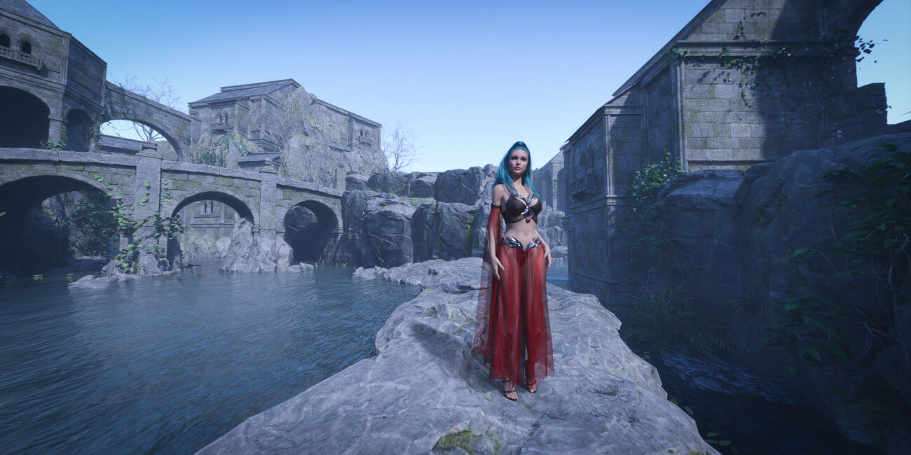 Hot HDRI Sets - The Rock Castle - DAZ Studio - Dreamlight 3D Store