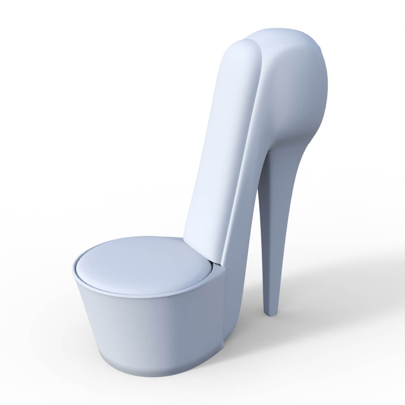 Hot Stiletto Lounge Chair - DAZ Studio - Dreamlight 3D Store