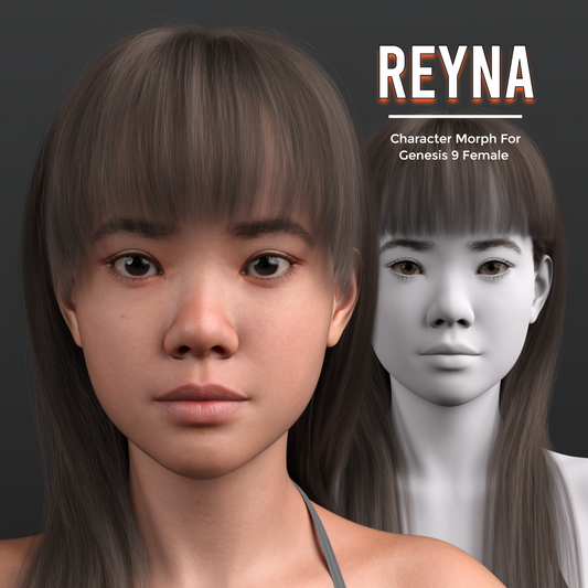 Reyna - Genesis 9 Morph - DAZ Studio - Dreamlight 3D Store