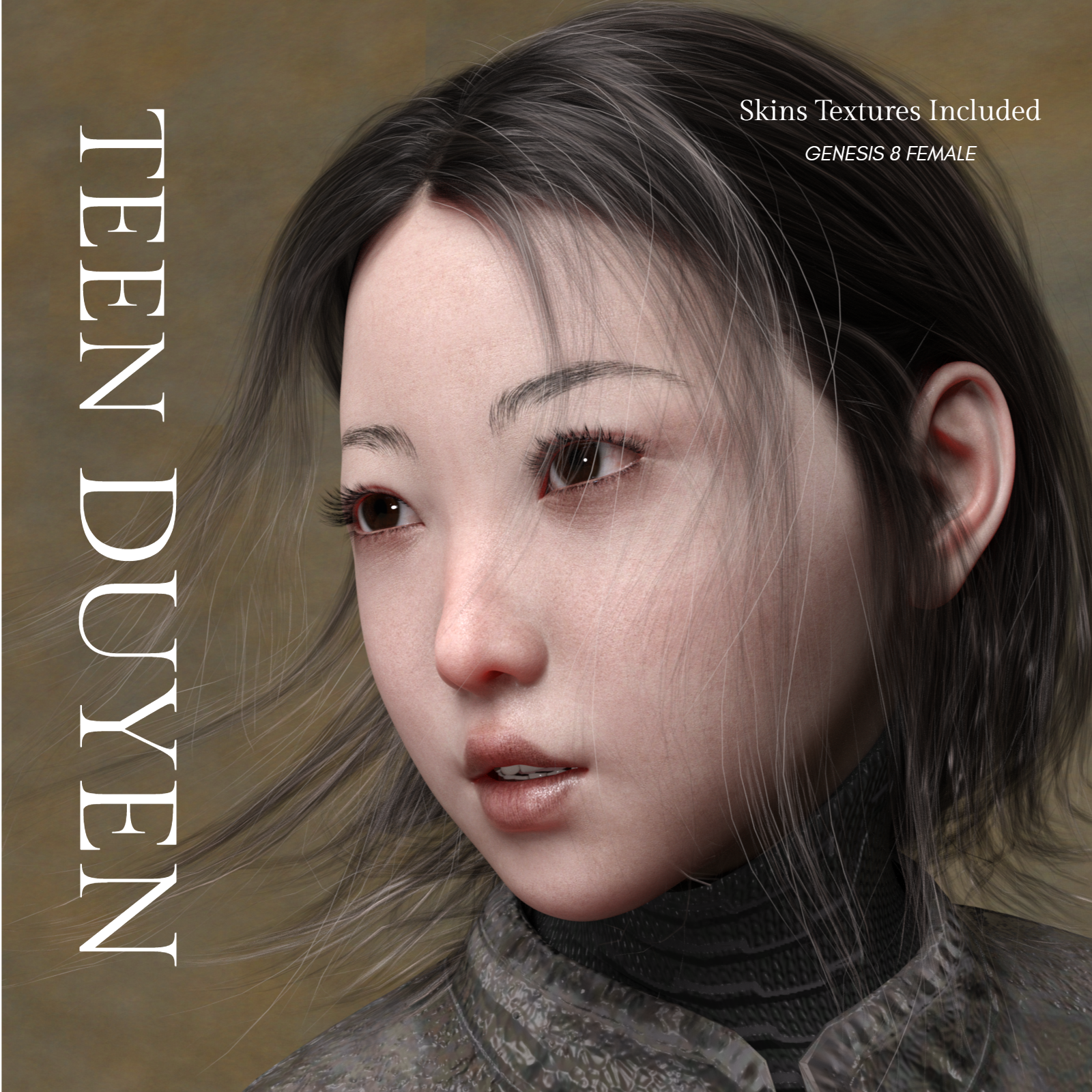 Teen Duyen - Genesis 8 Female Character - DAZ Studio - Dreamlight 3D Store