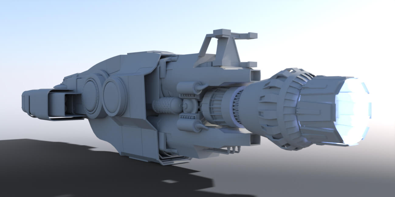 Razar Recon Ship - DAZ Studio - Dreamlight 3D Store