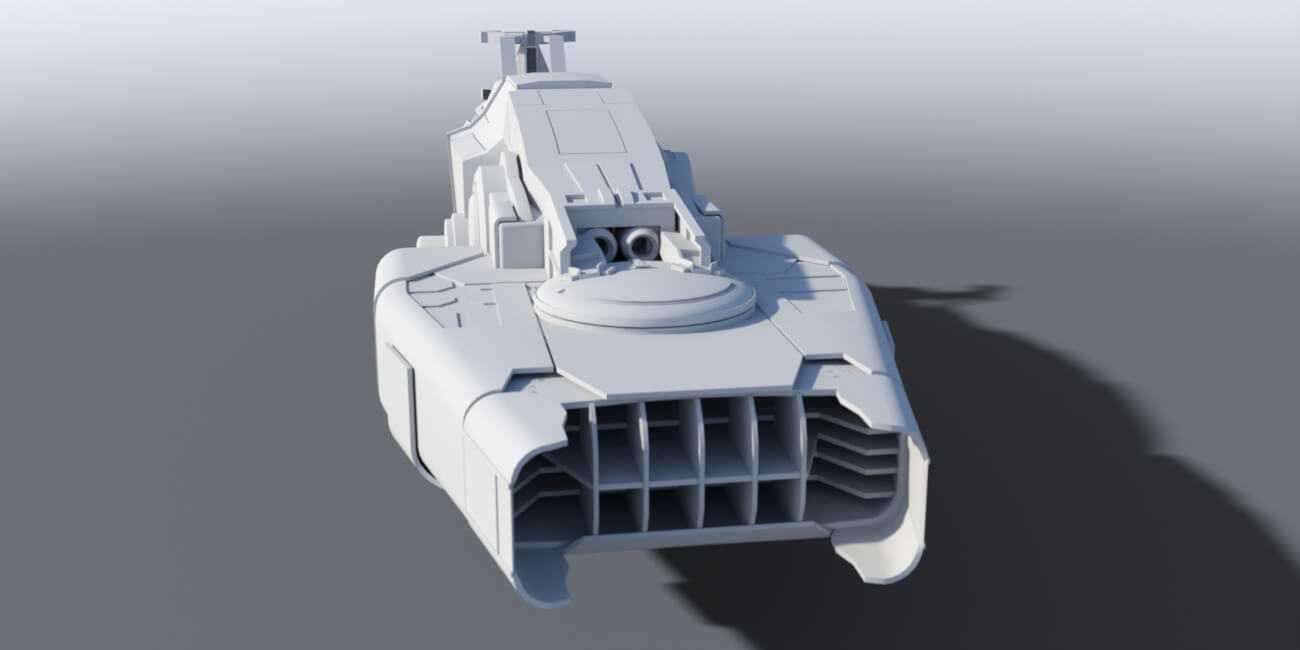 Razar Recon Ship - DAZ Studio - Dreamlight 3D Store